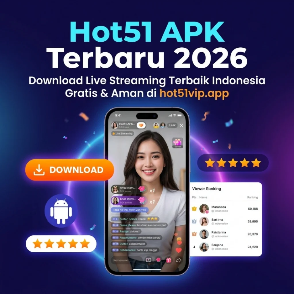 Hot51 APK Terbaru 2026 Download Resmi Hot51 Live Streaming Indonesia