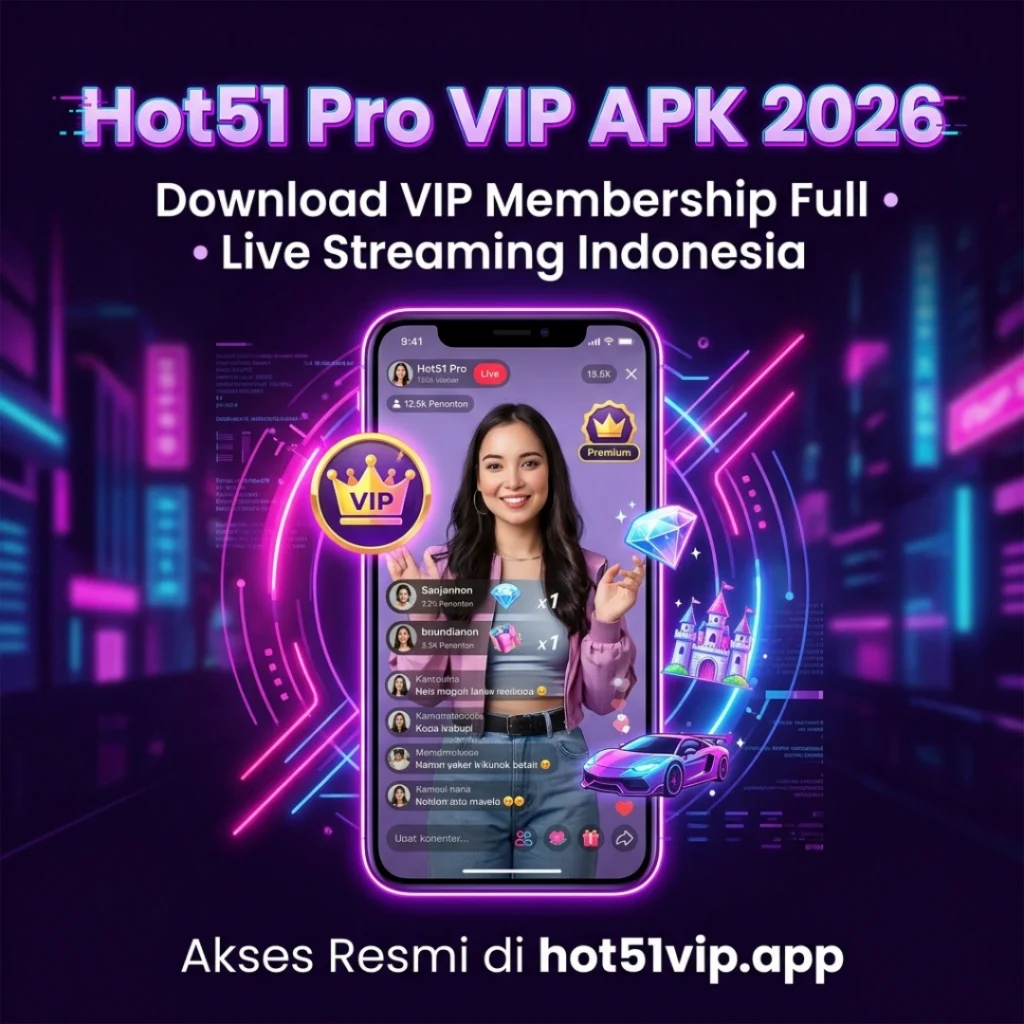 Hot51 Pro VIP APK 2026 Download Live Streaming VIP Indonesia
