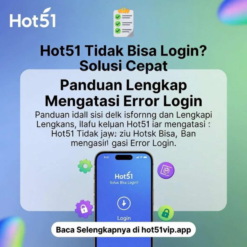 Hot51 Tidak Bisa Login Cara Mengatasi Cepat