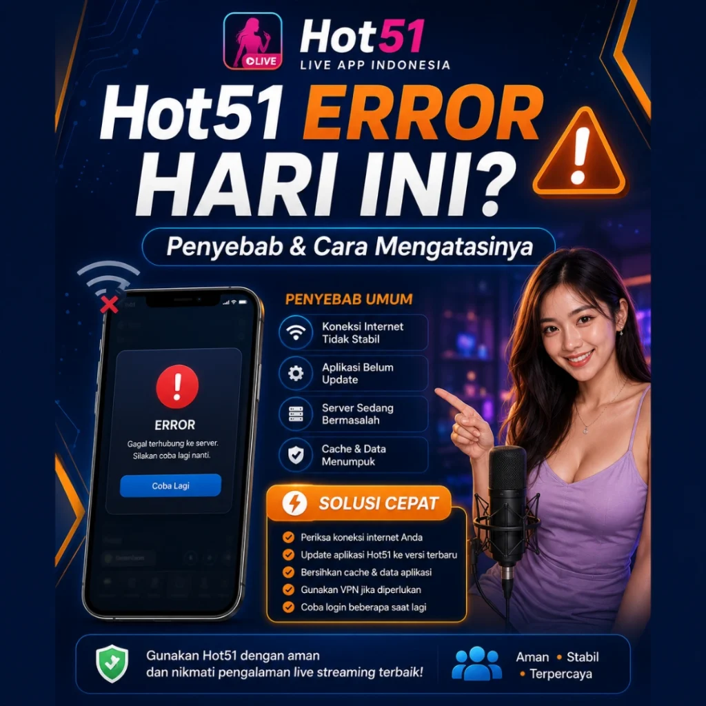 Hot51 Error Hari Ini – Solusi Cepat & Ampuh