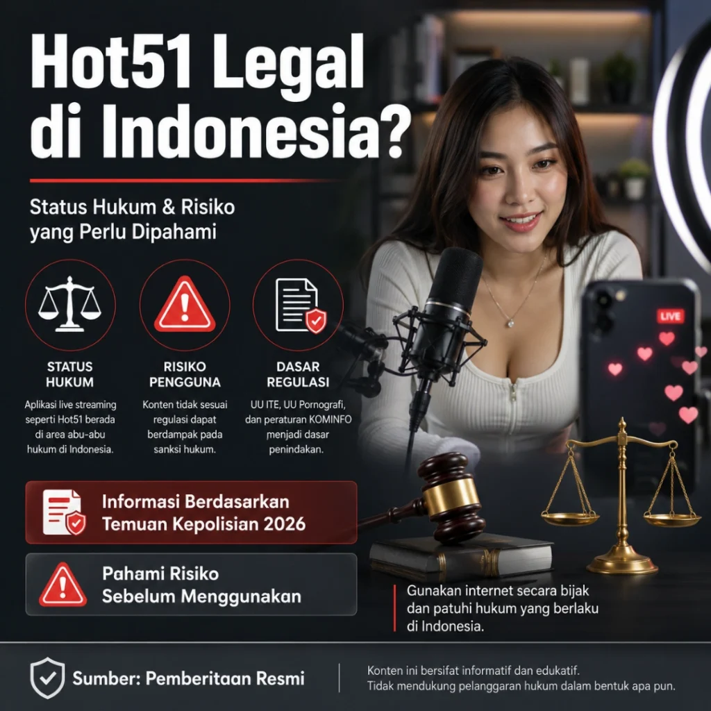 Hot51 Legal di Indonesia Status & Risiko Hukum