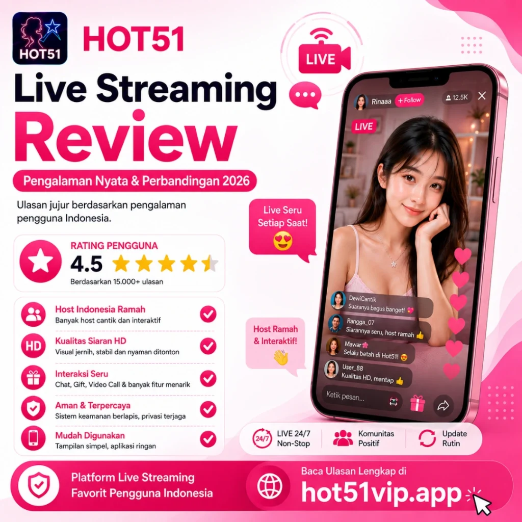 Hot51 Live Streaming Review – Ulasan Jujur 2026