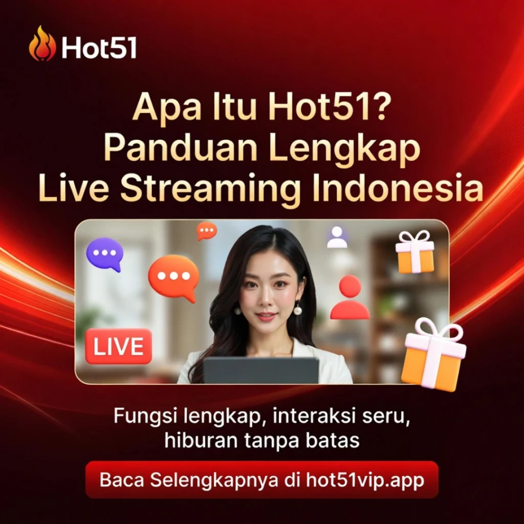 Apa Itu Hot51 Aplikasi Live Streaming Terpopuler di Indonesia