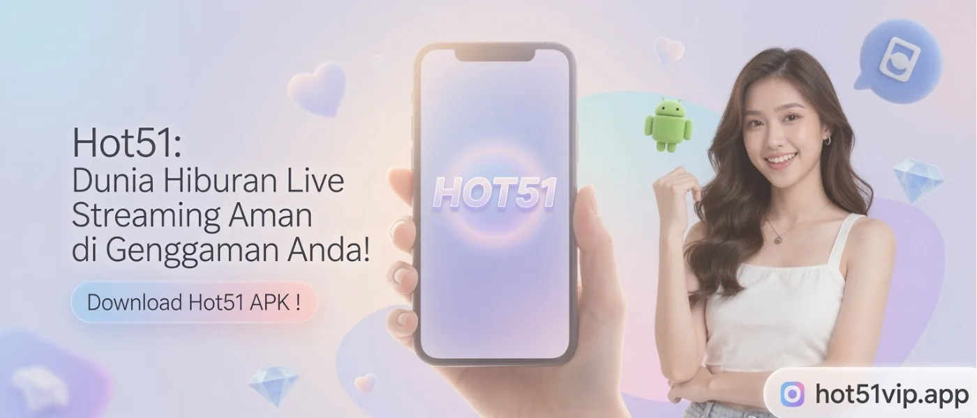 Hot51: Live Streaming Aman & Interaktif | Download APK Resmi Indonesia