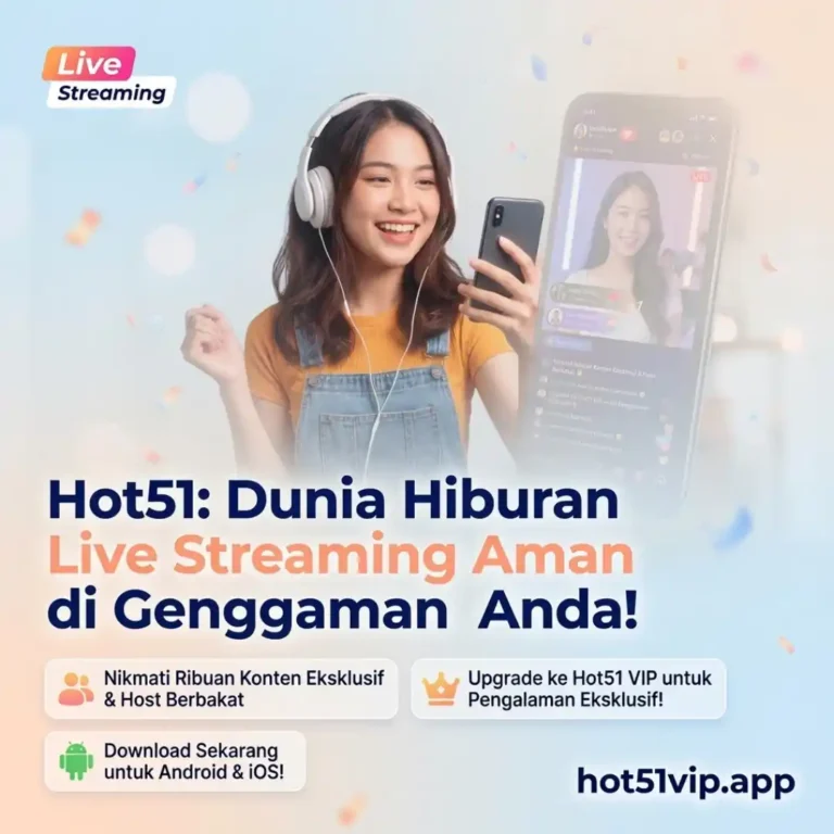 Hot51: Live Streaming Aman & Interaktif | Download APK Resmi Indonesia